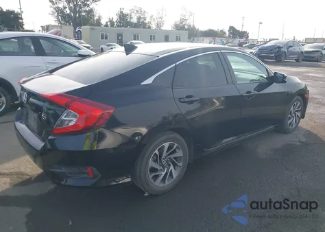 2018 Honda Civic Ex из США, поврежденный, VIN 2HGFC2F72JH528090